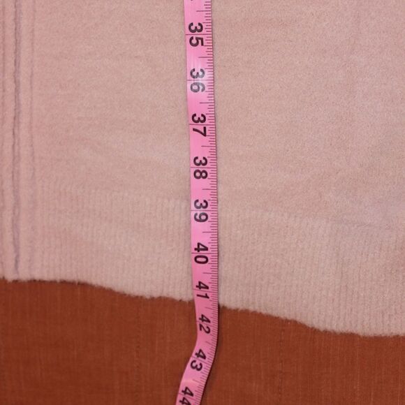 Caslon Pink Funnel Neck Long Sleeve Dress Women Size Small - Picture 14 of 15